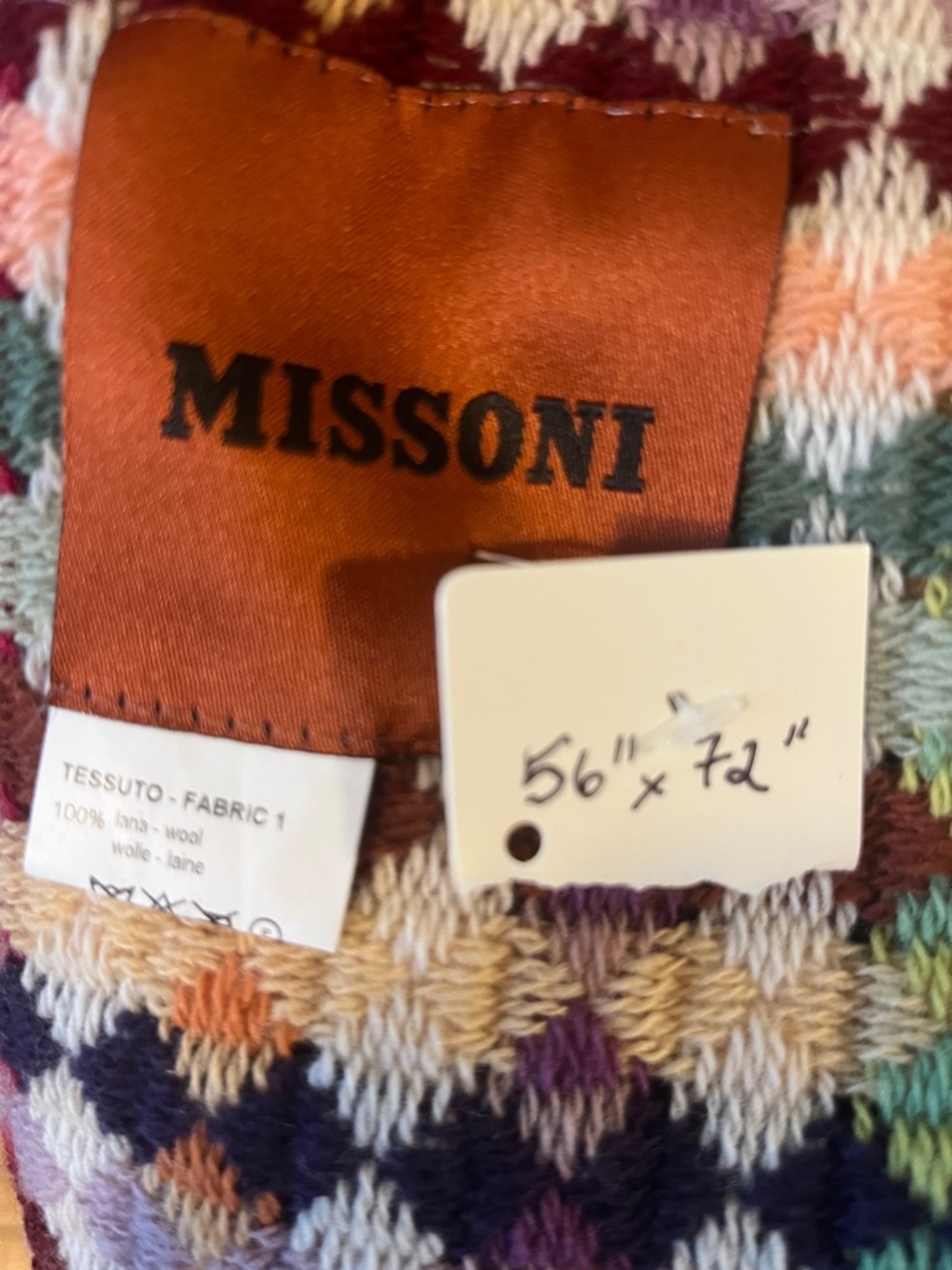 Missoni Wool Throw - Picture 4 of 5